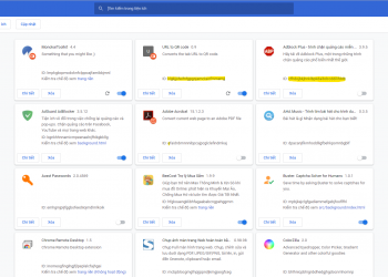 Cách xem mã nguồn extension chrome