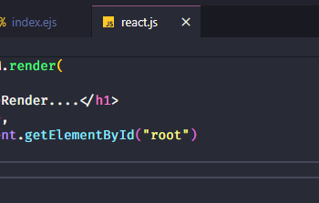 Trang web đầu tiên sử dụng react