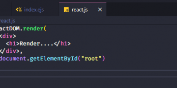 Trang web đầu tiên sử dụng react