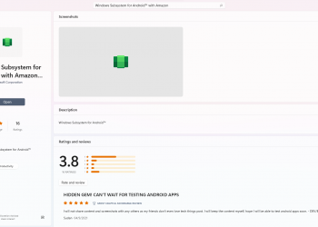 Cài đặt Windows Subsystem for Android windows 11