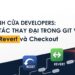 Cứu Tinh Của Developers: Hoàn Tác Thay Đổi Trong Git Với Reset, Revert và Checkout
