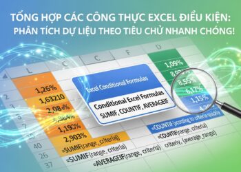 Tổng Hợp Các Công Thức Excel Điều Kiện (SUMIF, COUNTIF, AVERAGEIF): Phân Tích Dữ Liệu Theo Tiêu Chí Nhanh Chóng!
