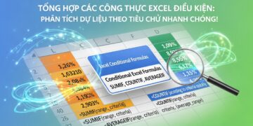 Tổng Hợp Các Công Thức Excel Điều Kiện (SUMIF, COUNTIF, AVERAGEIF): Phân Tích Dữ Liệu Theo Tiêu Chí Nhanh Chóng!