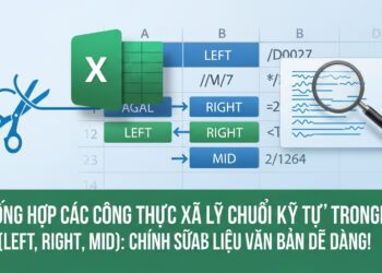 Tổng Hợp Các Công Thức Xử Lý Chuỗi Ký Tự Trong Excel (LEFT, RIGHT, MID): Chỉnh Sửa Dữ Liệu Văn Bản Dễ Dàng!
