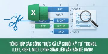 Tổng Hợp Các Công Thức Xử Lý Chuỗi Ký Tự Trong Excel (LEFT, RIGHT, MID): Chỉnh Sửa Dữ Liệu Văn Bản Dễ Dàng!