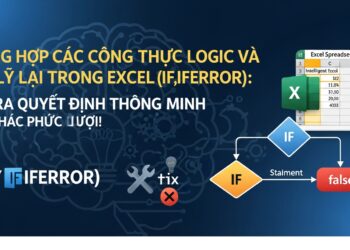 Tổng Hợp Các Công Thức Logic Và Xử Lý Lỗi Trong Excel (IF, IFERROR): Đưa Ra Quyết Định Thông Minh Và Khắc Phục Lỗi!