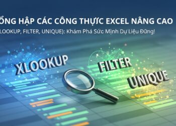 Tổng Hợp Các Công Thức Excel Nâng Cao (XLOOKUP, FILTER, UNIQUE): Khám Phá Sức Mạnh Dữ Liệu Động!